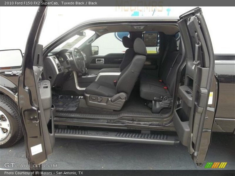 Tuxedo Black / Black 2010 Ford F150 FX2 SuperCab