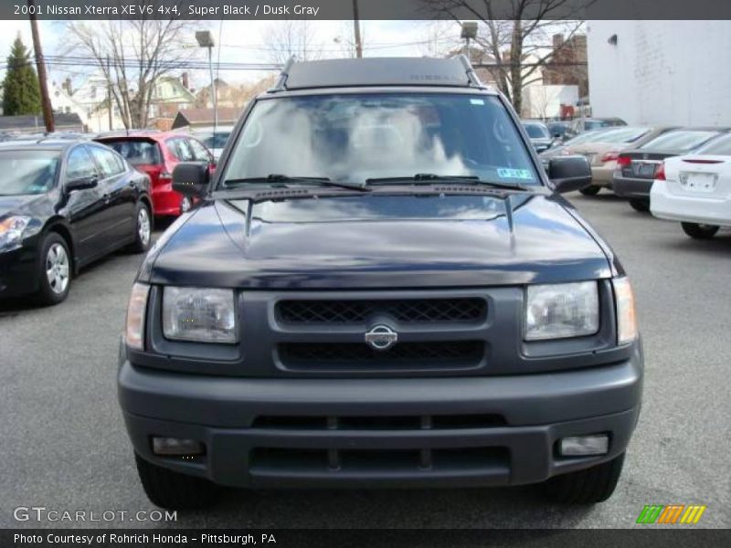 Super Black / Dusk Gray 2001 Nissan Xterra XE V6 4x4