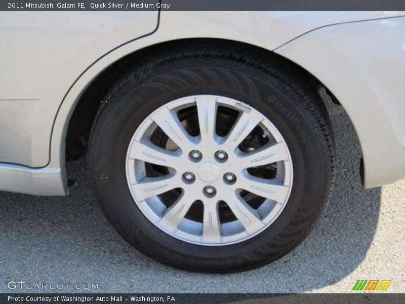 Quick Silver / Medium Gray 2011 Mitsubishi Galant FE