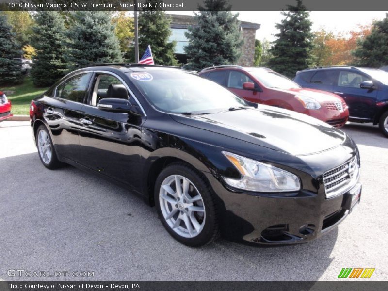 Super Black / Charcoal 2010 Nissan Maxima 3.5 SV Premium