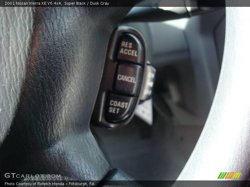 Super Black / Dusk Gray 2001 Nissan Xterra XE V6 4x4