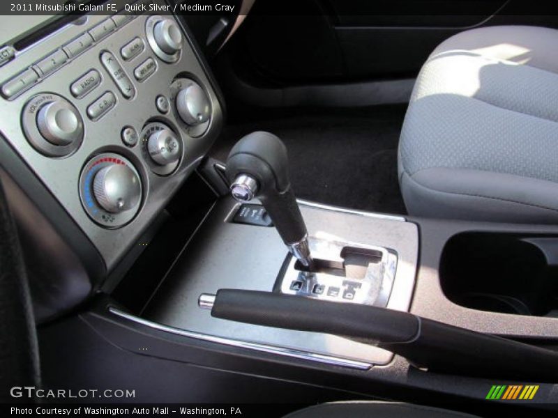 Quick Silver / Medium Gray 2011 Mitsubishi Galant FE