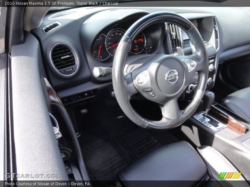 Super Black / Charcoal 2010 Nissan Maxima 3.5 SV Premium