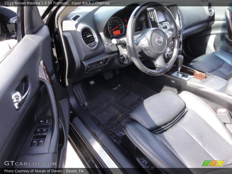 Super Black / Charcoal 2010 Nissan Maxima 3.5 SV Premium