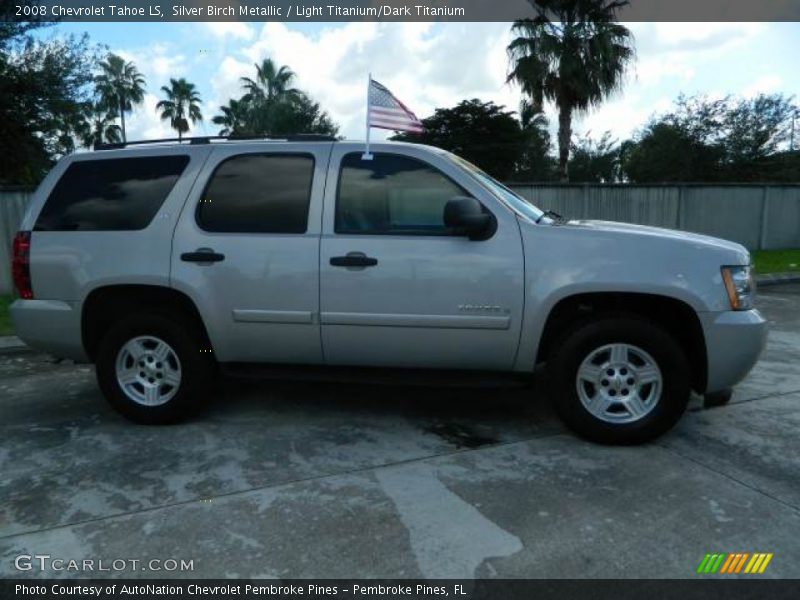 Silver Birch Metallic / Light Titanium/Dark Titanium 2008 Chevrolet Tahoe LS