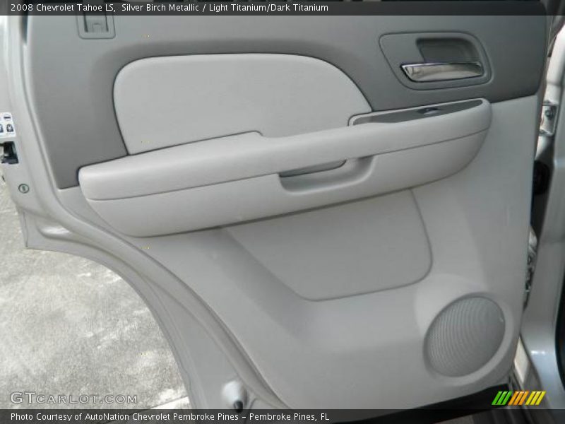 Silver Birch Metallic / Light Titanium/Dark Titanium 2008 Chevrolet Tahoe LS
