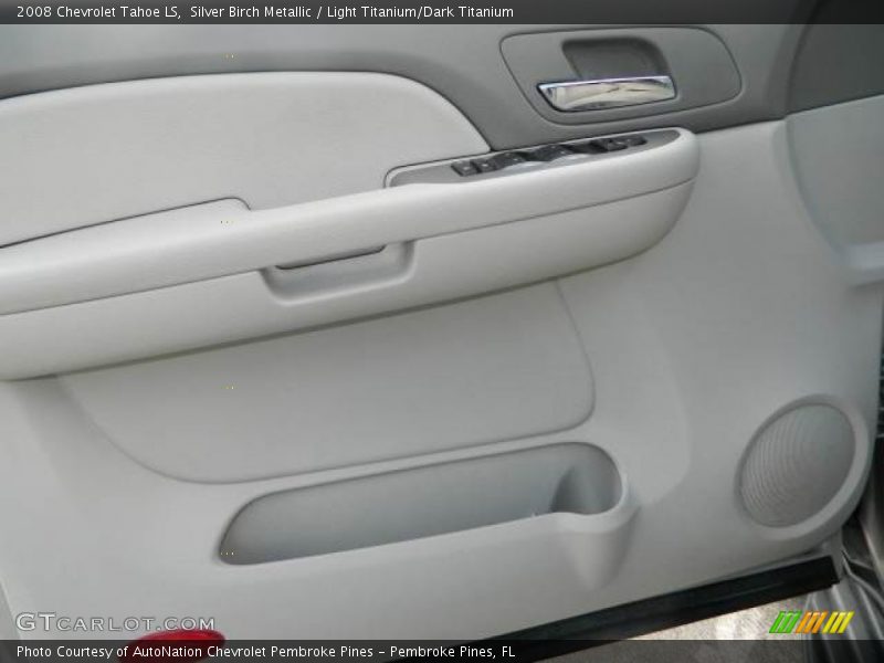 Silver Birch Metallic / Light Titanium/Dark Titanium 2008 Chevrolet Tahoe LS