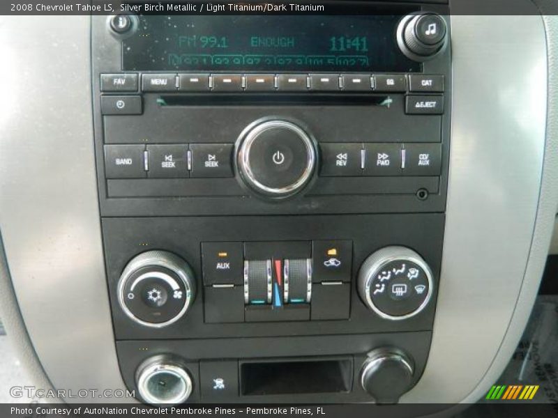 Silver Birch Metallic / Light Titanium/Dark Titanium 2008 Chevrolet Tahoe LS