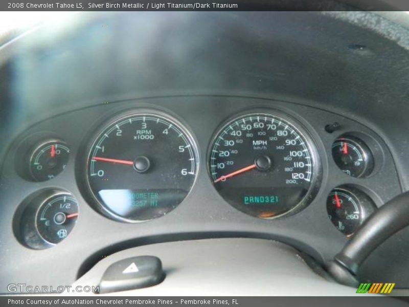 Silver Birch Metallic / Light Titanium/Dark Titanium 2008 Chevrolet Tahoe LS