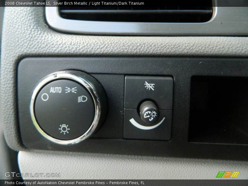 Silver Birch Metallic / Light Titanium/Dark Titanium 2008 Chevrolet Tahoe LS