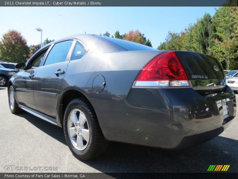 Cyber Gray Metallic / Ebony 2011 Chevrolet Impala LT