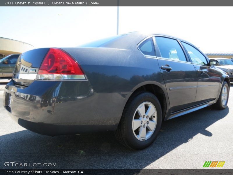Cyber Gray Metallic / Ebony 2011 Chevrolet Impala LT