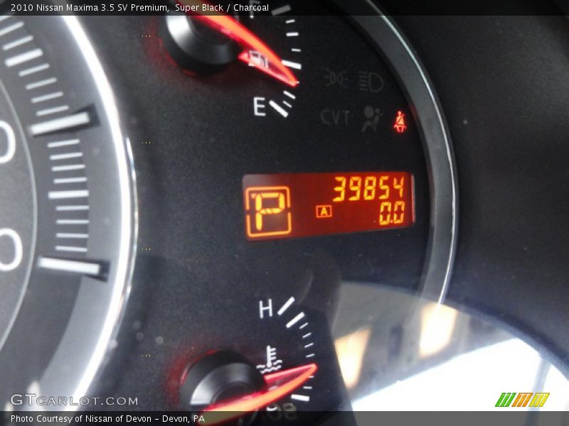 Super Black / Charcoal 2010 Nissan Maxima 3.5 SV Premium