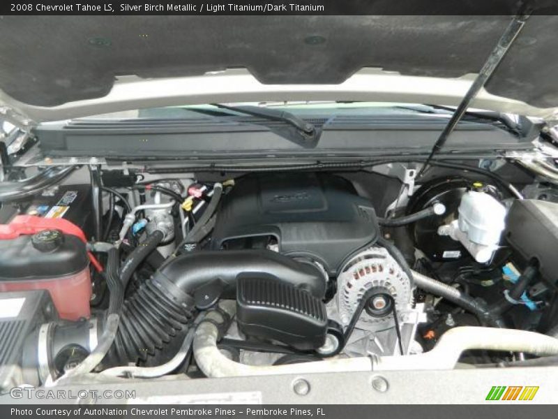 Silver Birch Metallic / Light Titanium/Dark Titanium 2008 Chevrolet Tahoe LS
