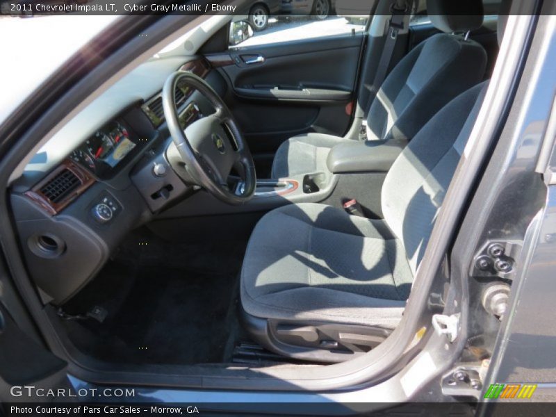 Cyber Gray Metallic / Ebony 2011 Chevrolet Impala LT