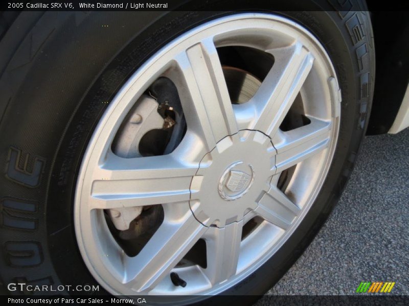 White Diamond / Light Neutral 2005 Cadillac SRX V6