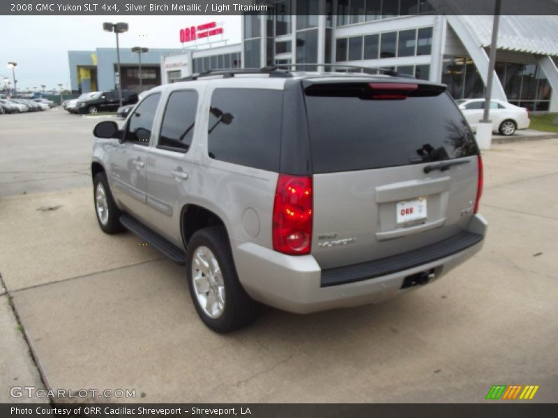 Silver Birch Metallic / Light Titanium 2008 GMC Yukon SLT 4x4