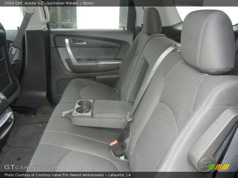 Quicksilver Metallic / Ebony 2009 GMC Acadia SLE