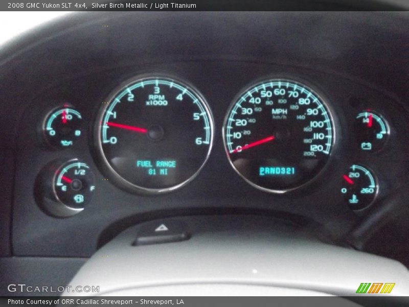 Silver Birch Metallic / Light Titanium 2008 GMC Yukon SLT 4x4