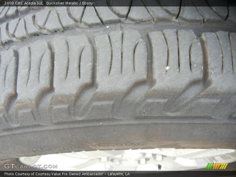 Quicksilver Metallic / Ebony 2009 GMC Acadia SLE