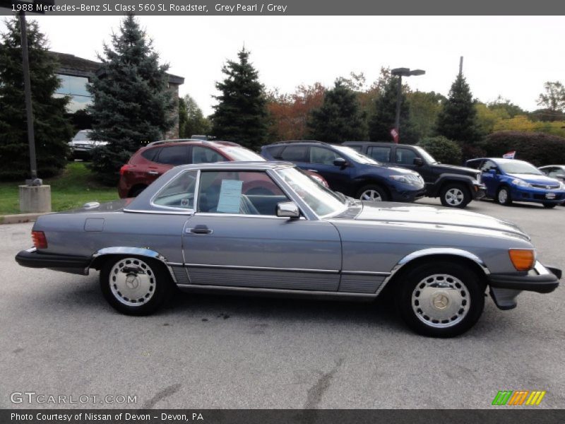  1988 SL Class 560 SL Roadster Grey Pearl