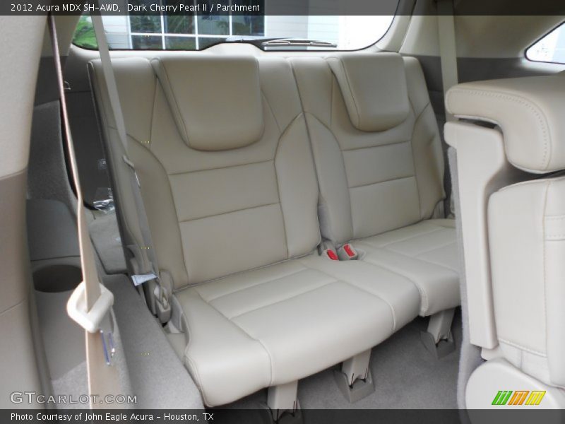 Dark Cherry Pearl II / Parchment 2012 Acura MDX SH-AWD
