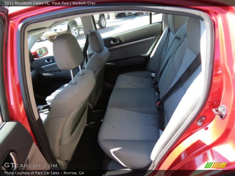 Rave Red / Medium Gray 2011 Mitsubishi Galant FE