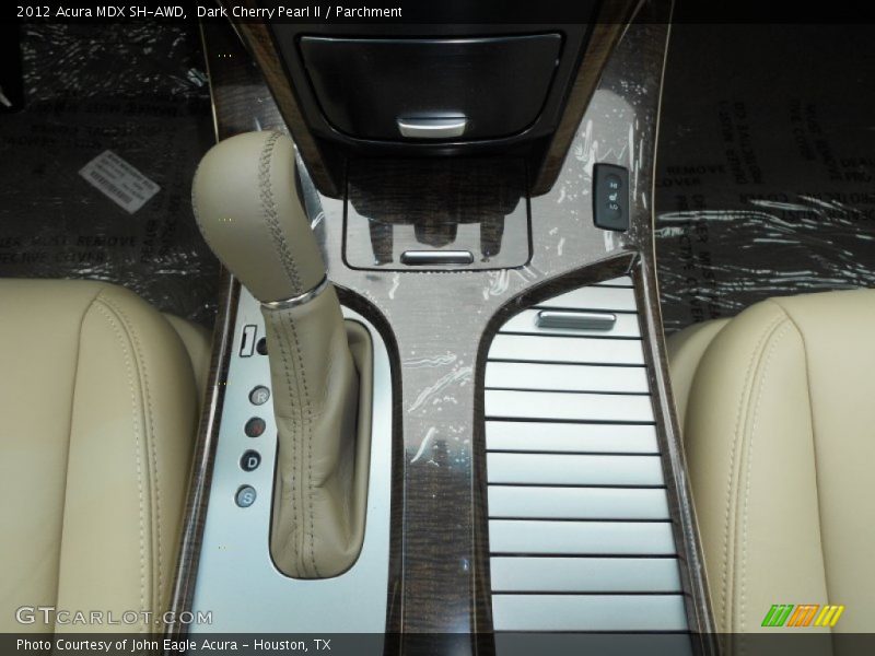 Dark Cherry Pearl II / Parchment 2012 Acura MDX SH-AWD