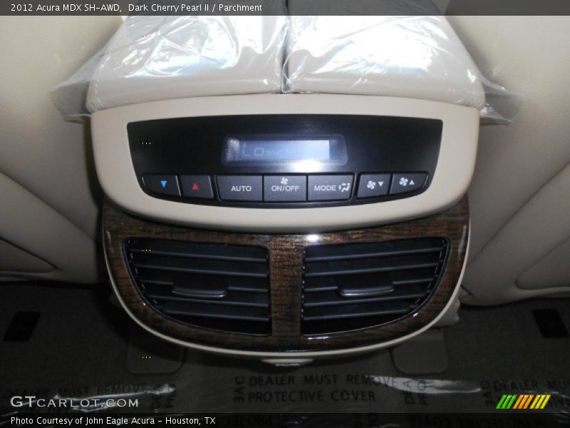 Dark Cherry Pearl II / Parchment 2012 Acura MDX SH-AWD