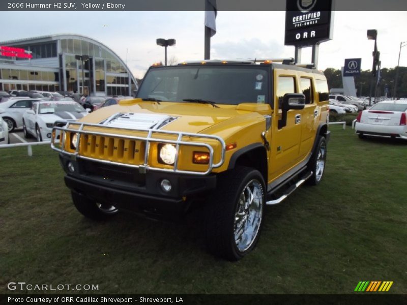 Yellow / Ebony 2006 Hummer H2 SUV