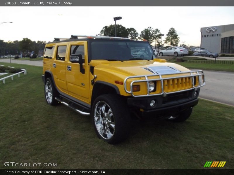 Yellow / Ebony 2006 Hummer H2 SUV