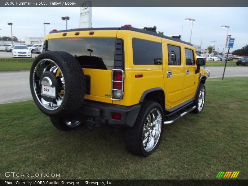 Yellow / Ebony 2006 Hummer H2 SUV