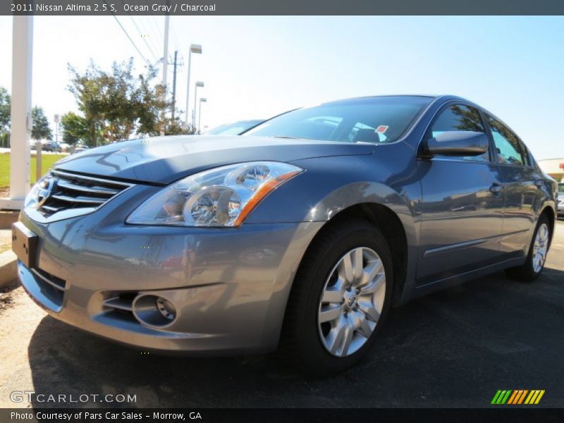 Ocean Gray / Charcoal 2011 Nissan Altima 2.5 S