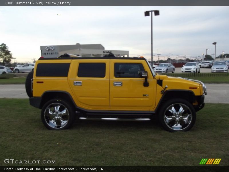 Yellow / Ebony 2006 Hummer H2 SUV