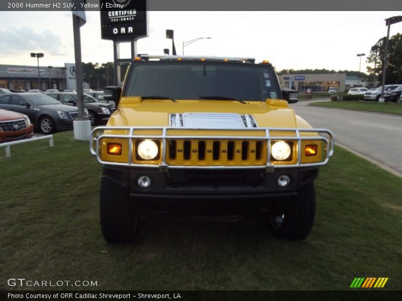 Yellow / Ebony 2006 Hummer H2 SUV