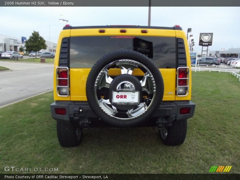 Yellow / Ebony 2006 Hummer H2 SUV