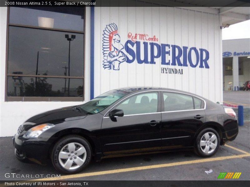 Super Black / Charcoal 2008 Nissan Altima 2.5 S