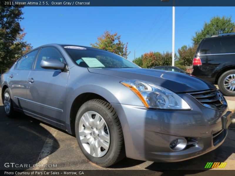 Ocean Gray / Charcoal 2011 Nissan Altima 2.5 S