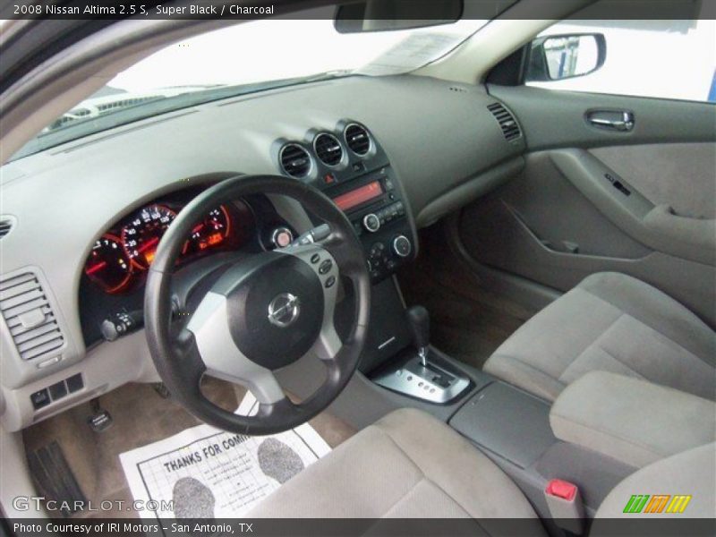Super Black / Charcoal 2008 Nissan Altima 2.5 S