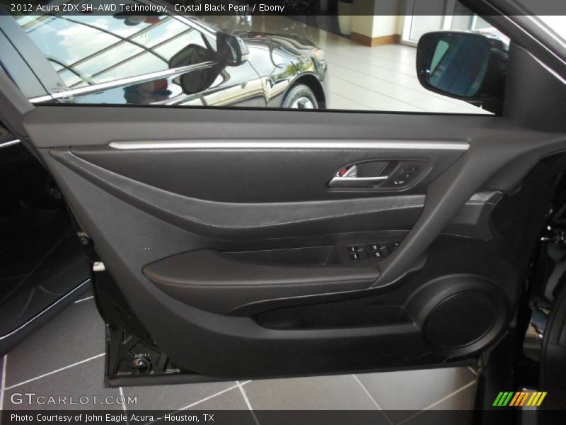 Door Panel of 2012 ZDX SH-AWD Technology
