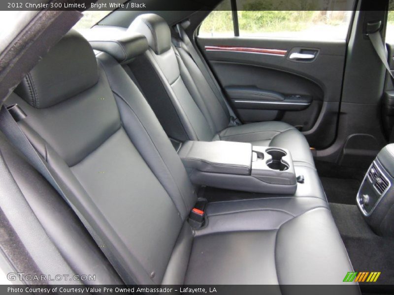 Bright White / Black 2012 Chrysler 300 Limited