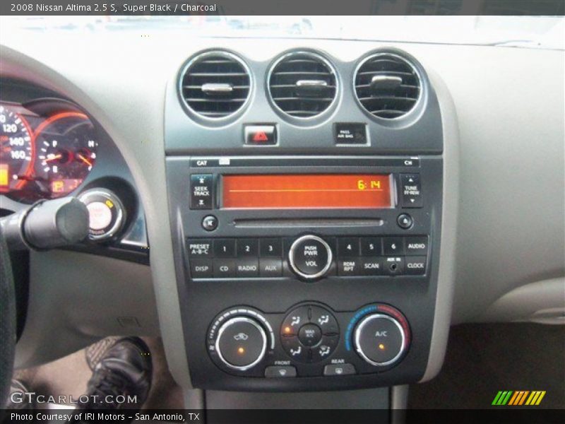 Super Black / Charcoal 2008 Nissan Altima 2.5 S