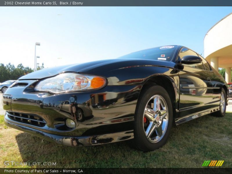 Black / Ebony 2002 Chevrolet Monte Carlo SS