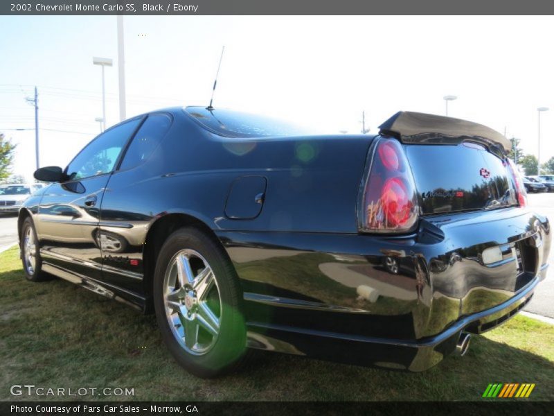 Black / Ebony 2002 Chevrolet Monte Carlo SS