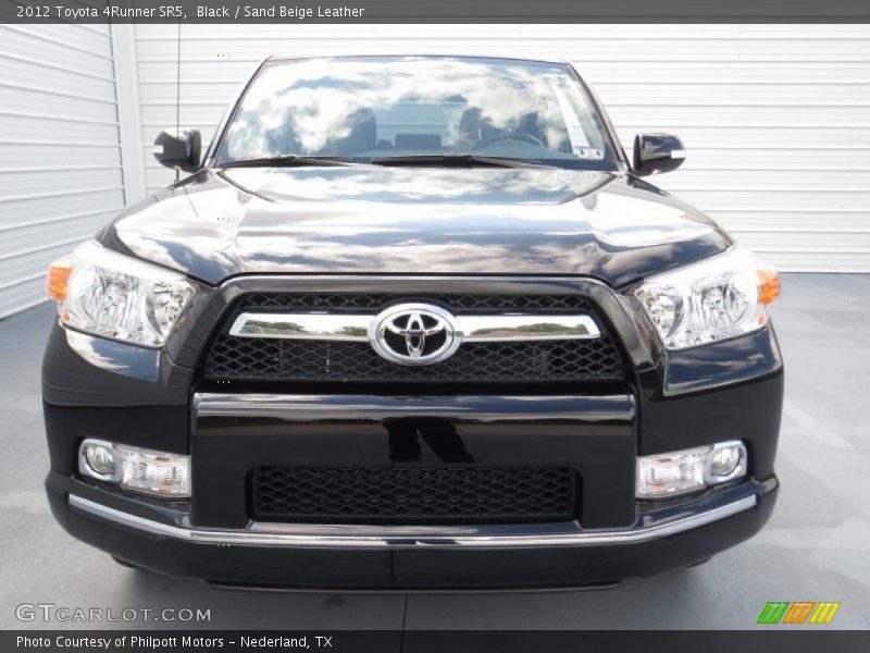 Black / Sand Beige Leather 2012 Toyota 4Runner SR5