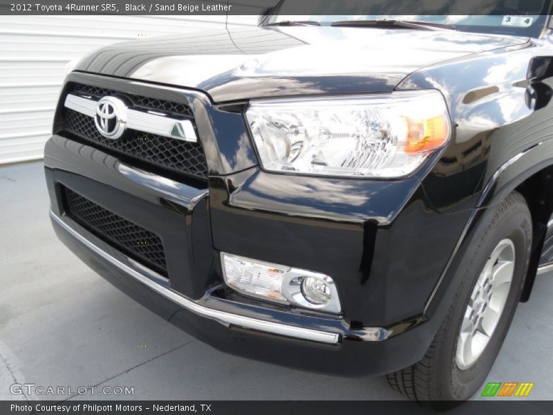 Black / Sand Beige Leather 2012 Toyota 4Runner SR5