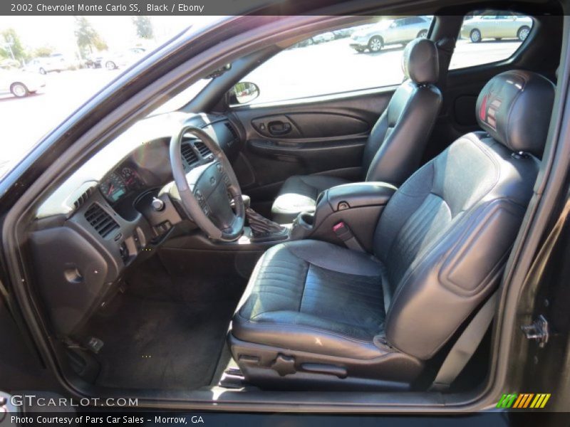 Black / Ebony 2002 Chevrolet Monte Carlo SS