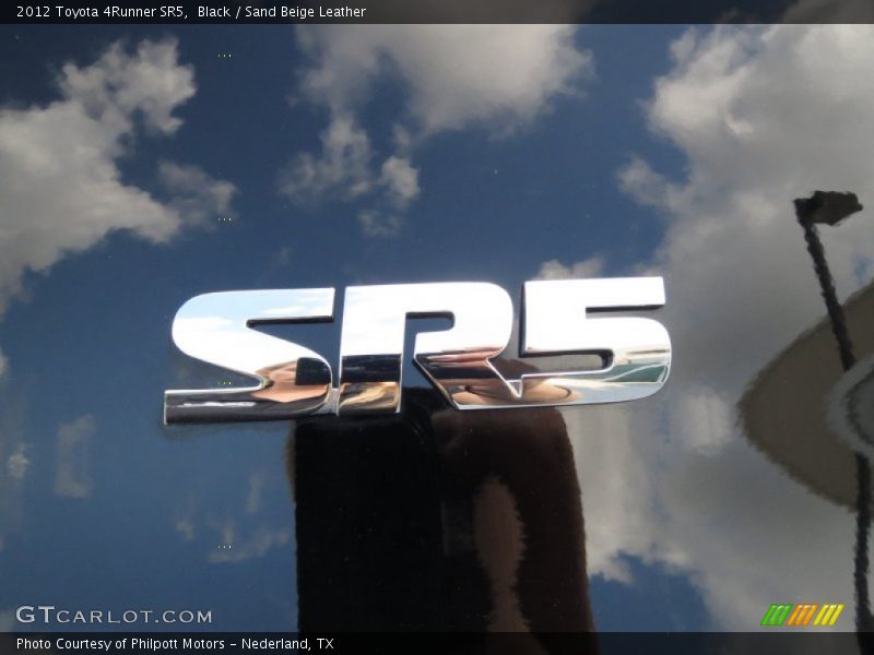 Black / Sand Beige Leather 2012 Toyota 4Runner SR5