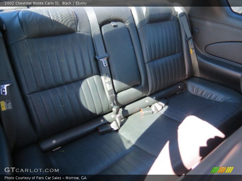 Black / Ebony 2002 Chevrolet Monte Carlo SS