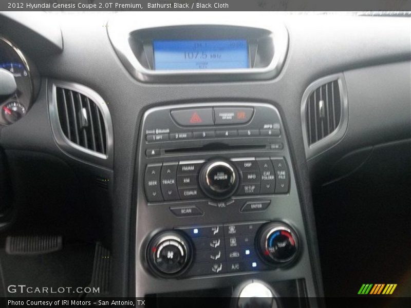 Bathurst Black / Black Cloth 2012 Hyundai Genesis Coupe 2.0T Premium